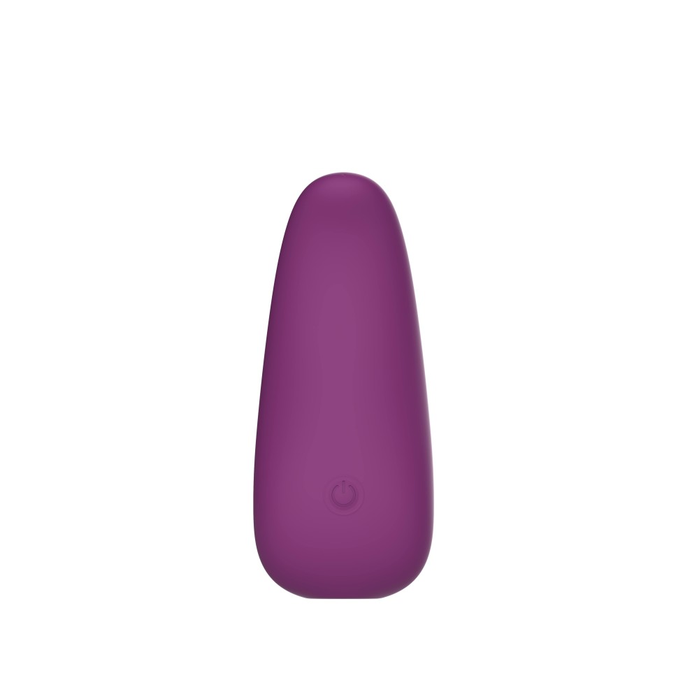 ויברטור דגדגני סיליקון שטוח | Purple Shell